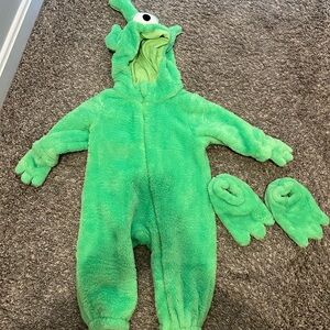 Green Monster Kids One Piece Costume